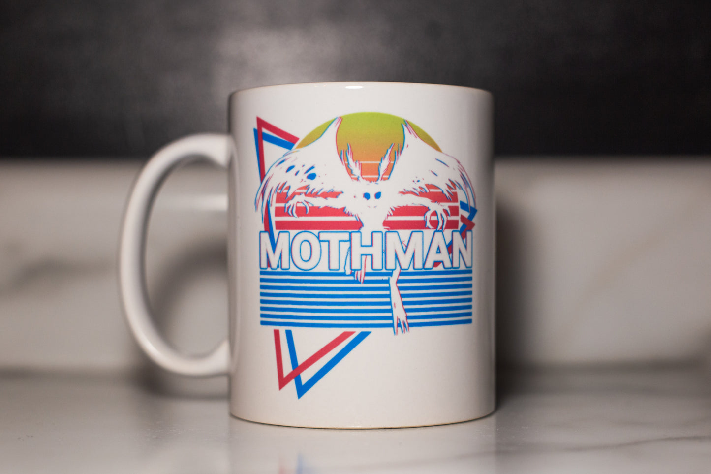 Retro Mothman Mug, 11oz