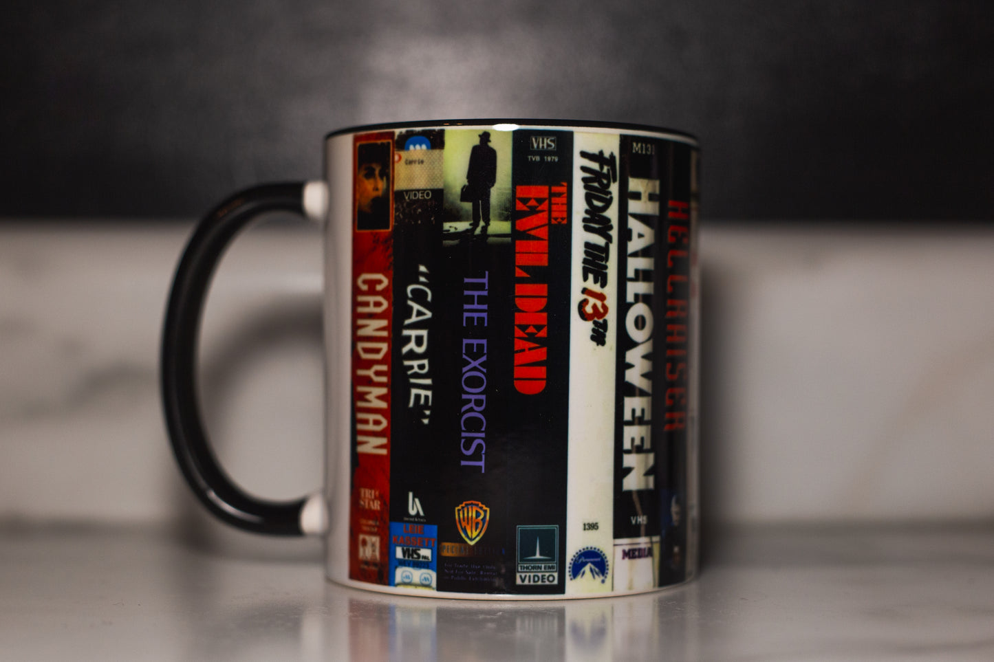 Horror VHS Sleeve Mug, 11oz