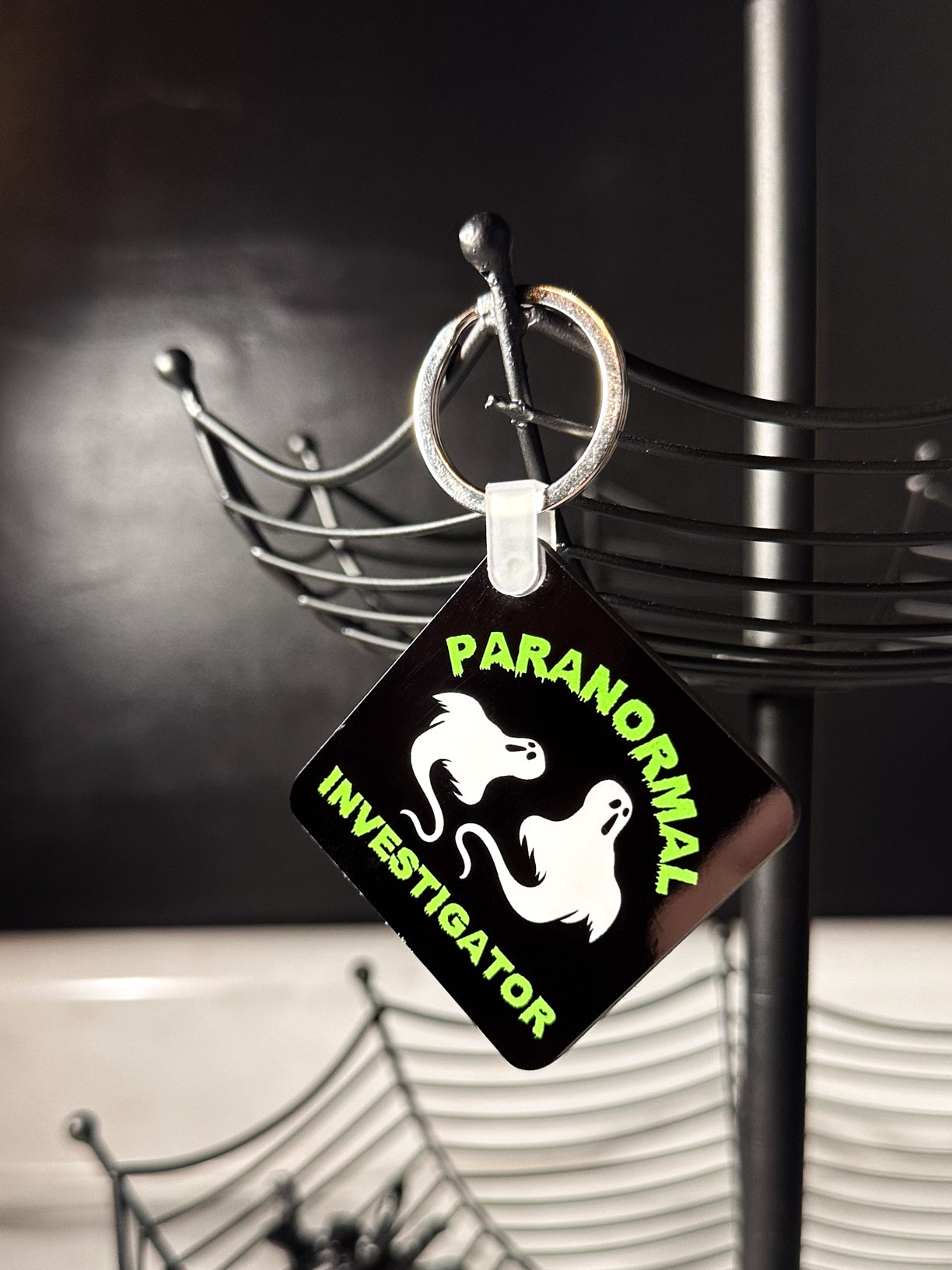 Paranormal Investigator Keychain