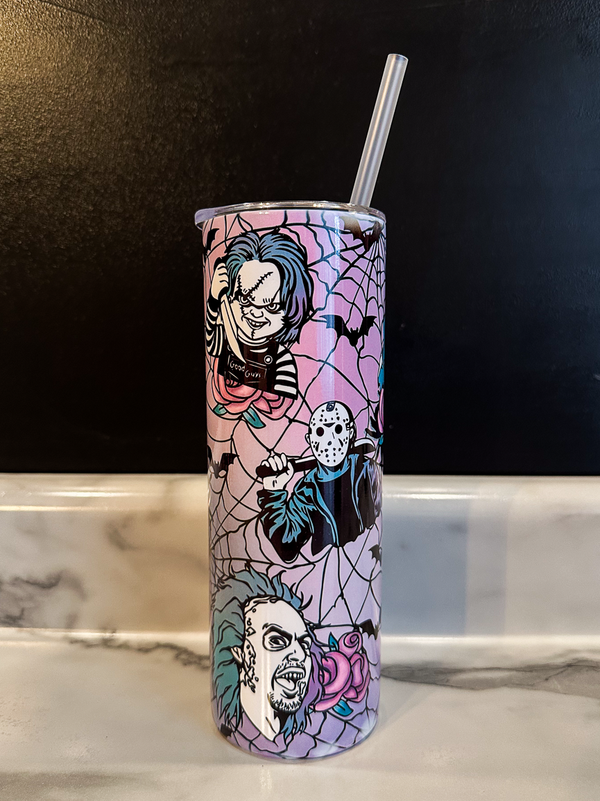 Horror Icons Tumbler, 20oz