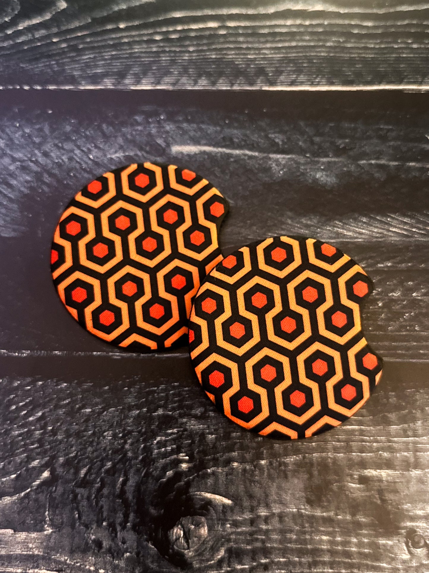 The Shining Car Coasters, Set of 2