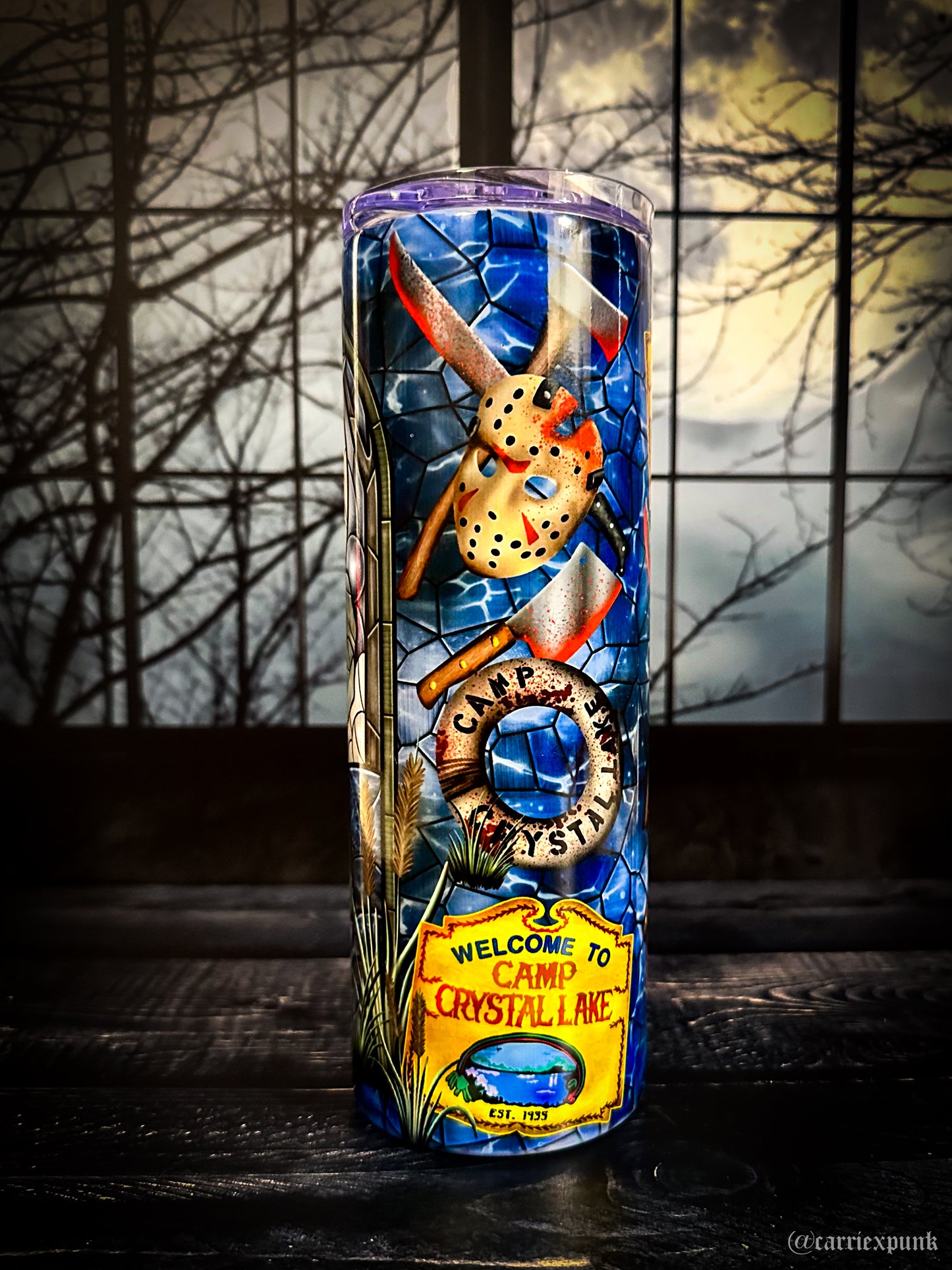 Jason Stained Glass Tumbler, 20oz