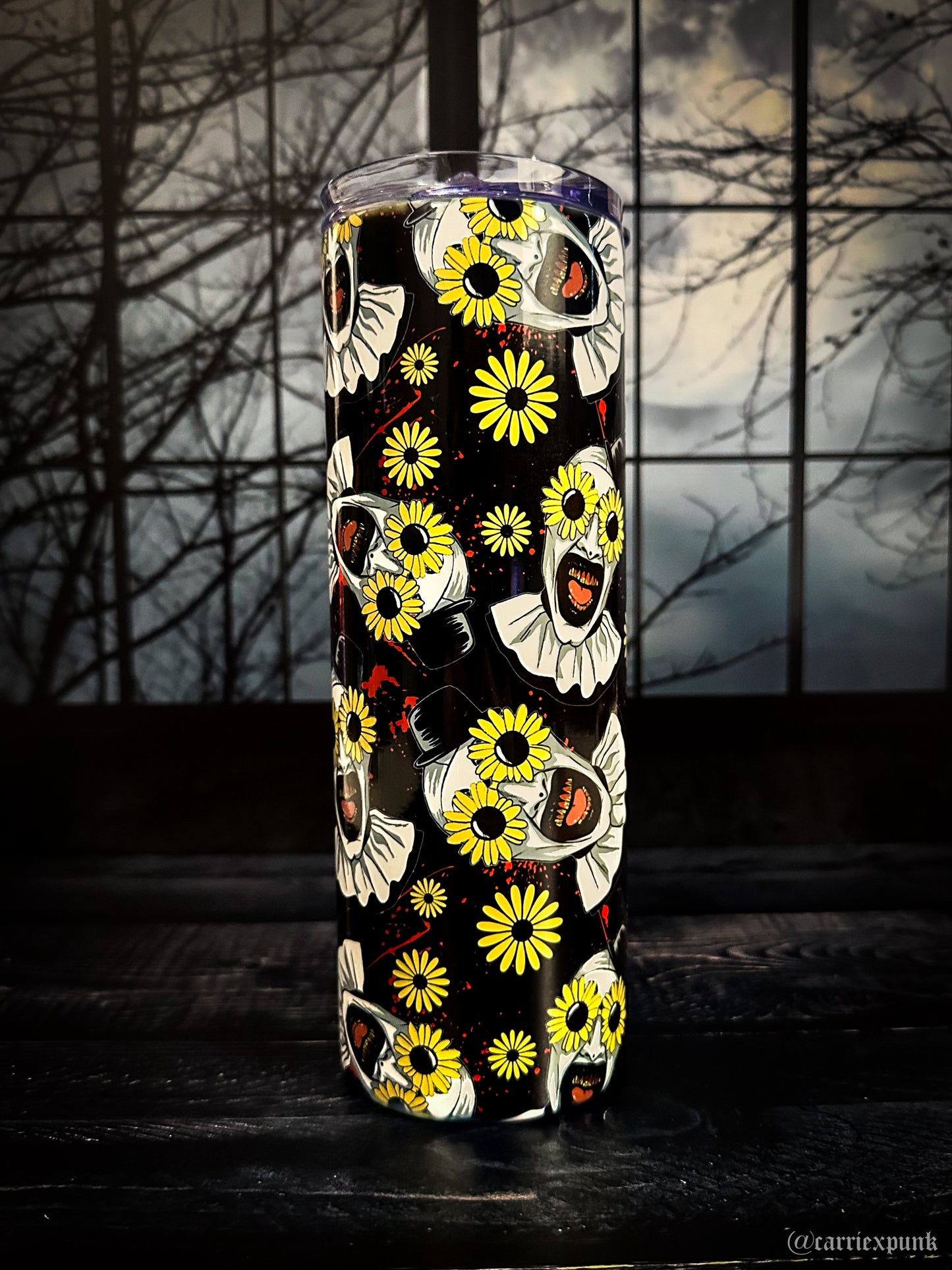 Art Flowers Tumbler, 20oz