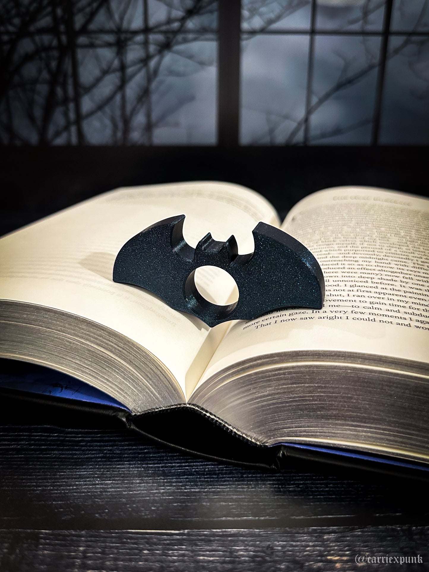 Bat Book Page Holder