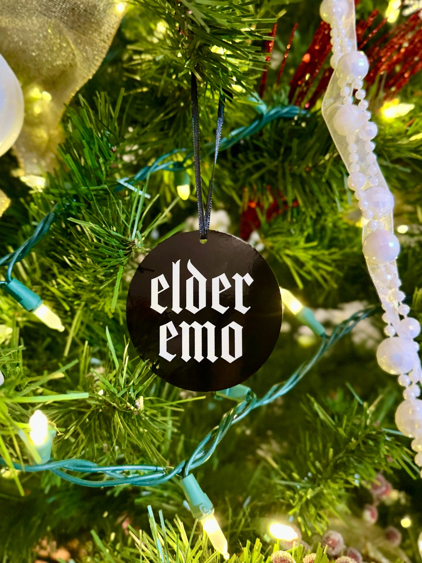 Elder Emo Ornament