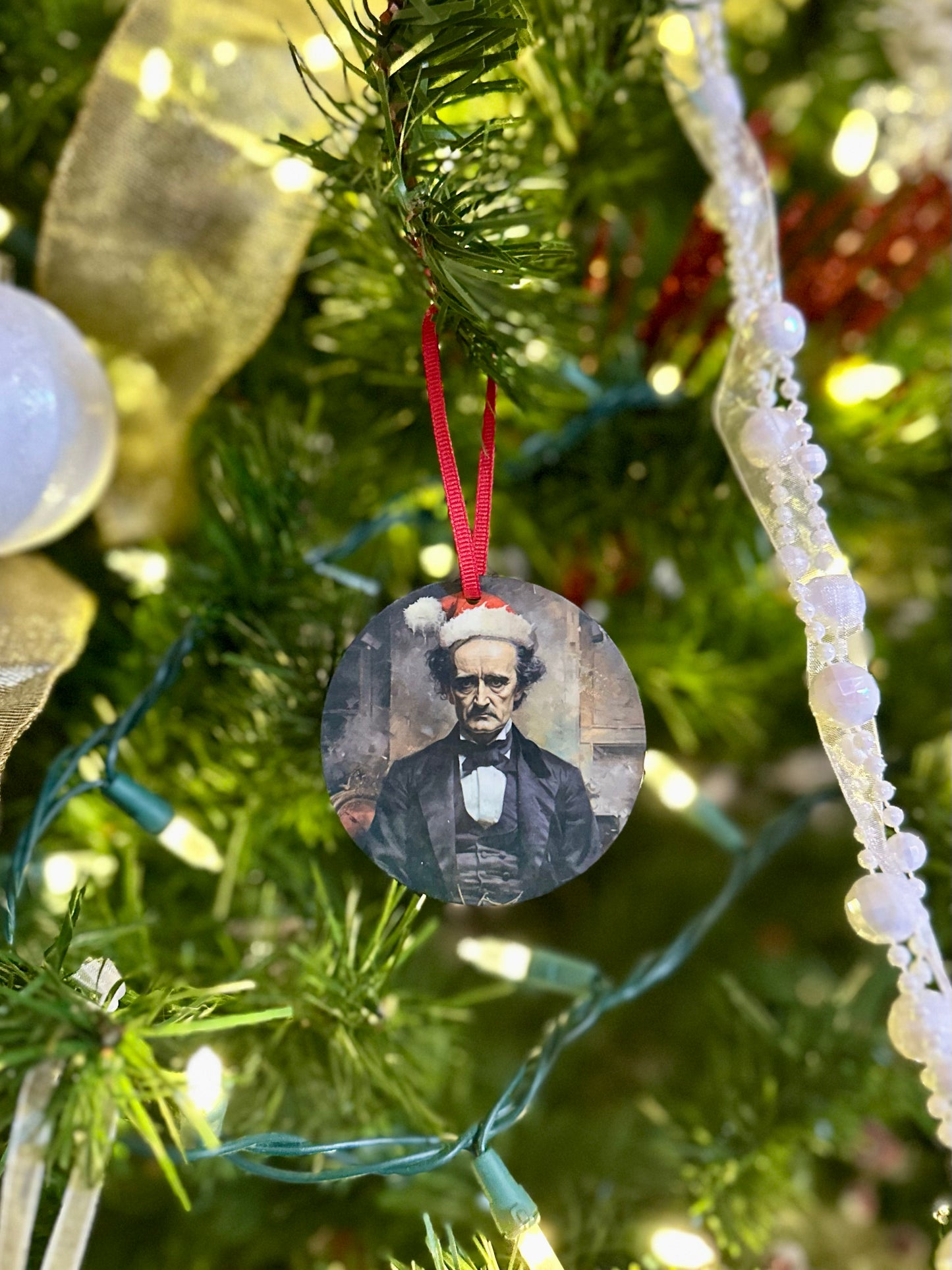 Edgar Allan Poe Ornament