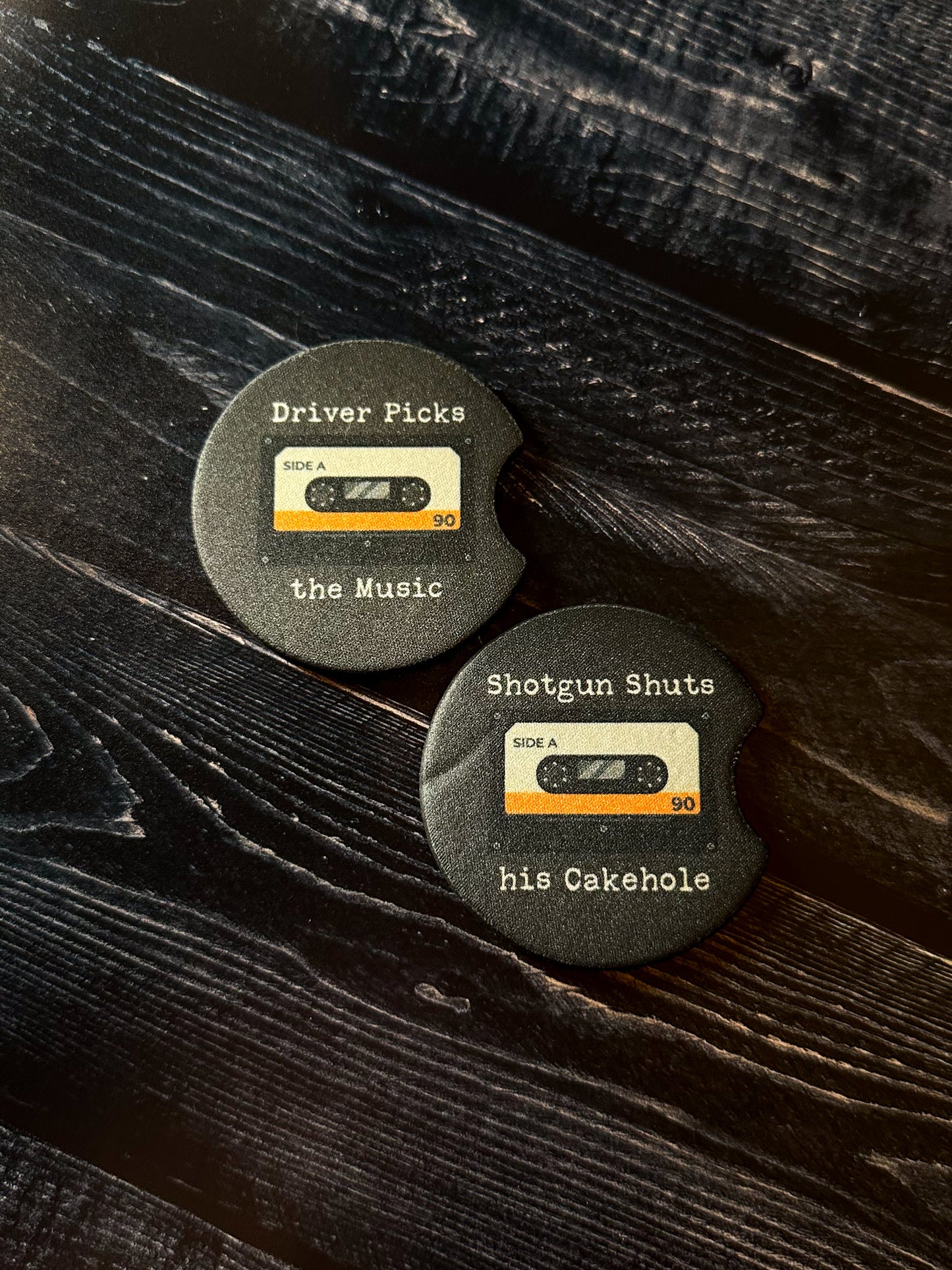 Supernatural Car Coasters, set of 2