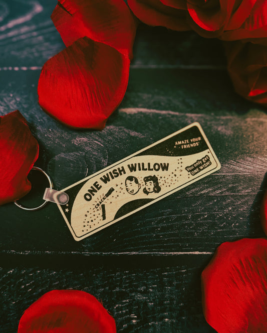 One Wish Willow Keychain