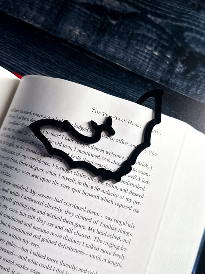 Acrylic Bat Bookmark