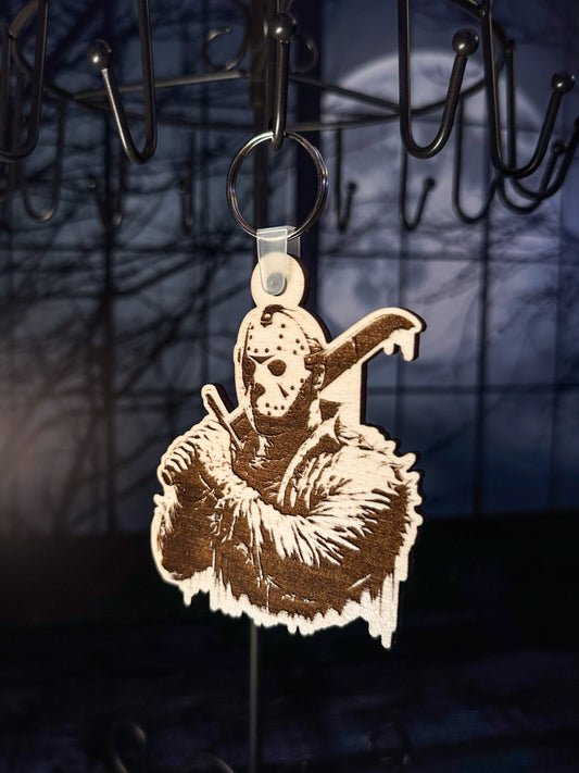 Jason w/ Machete Keychain