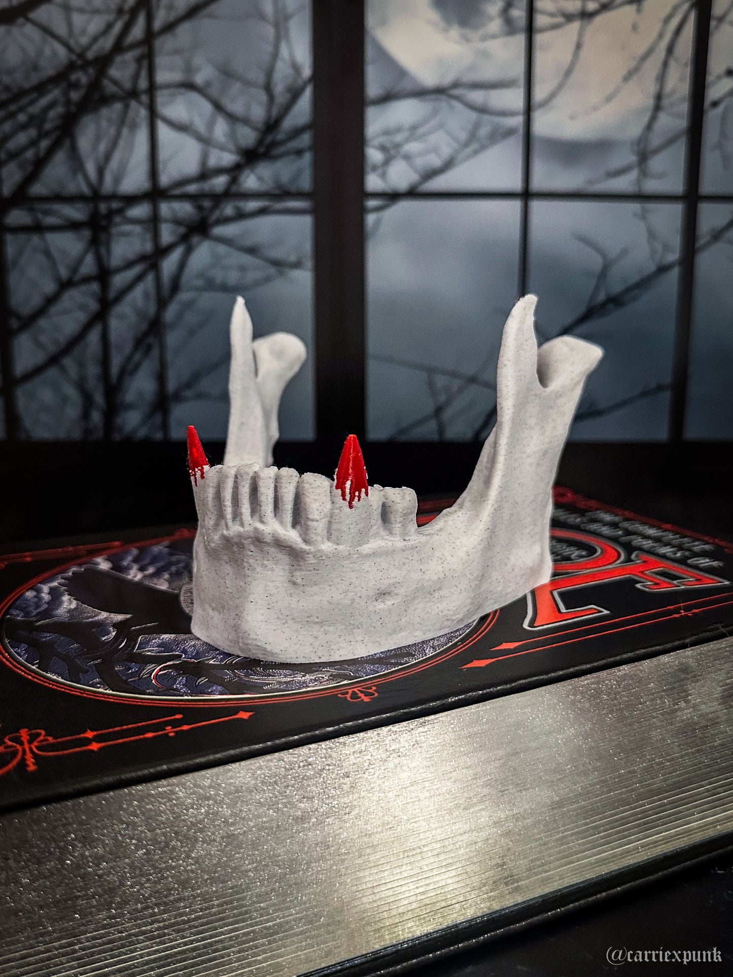 Jaw Bone Phone/Business Card Holder