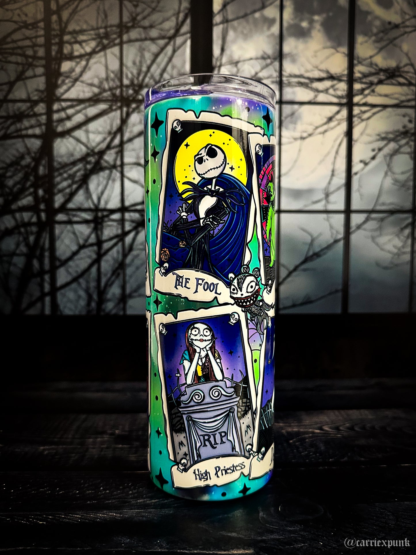 Nightmare Tarot Tumbler, 20oz