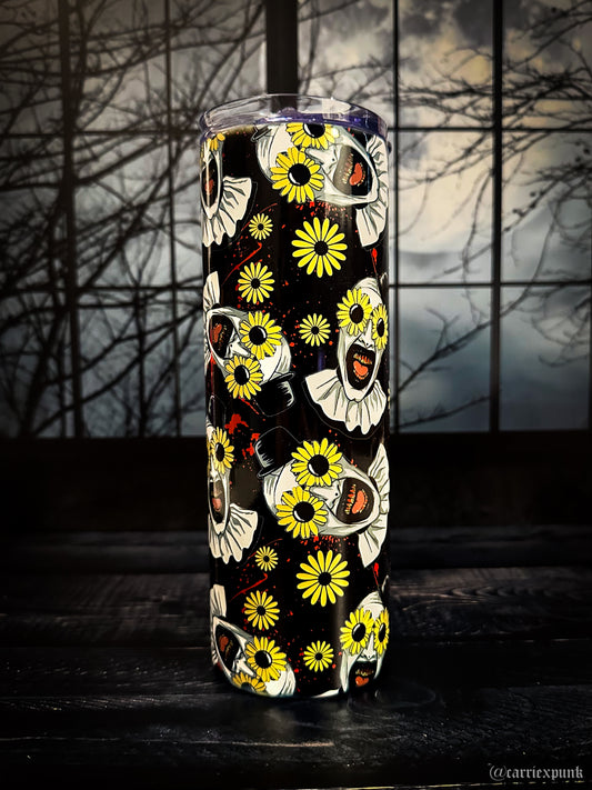 Art Flowers Tumbler, 20oz