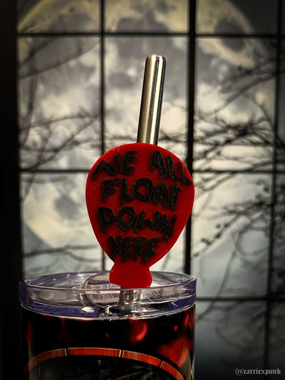 Georgie’s Balloon Straw Topper