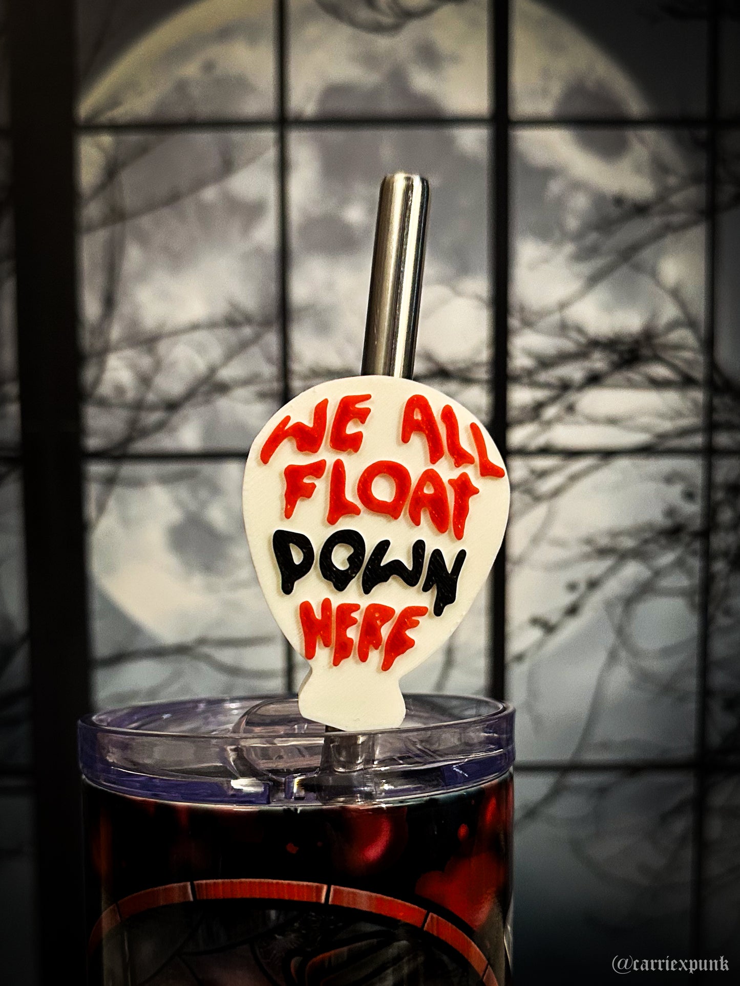 Georgie’s Balloon Straw Topper