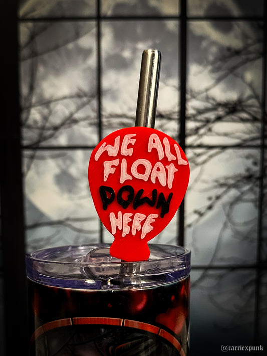 Georgie’s Balloon Straw Topper